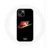 Image de Coque pour Iphone 14 Plus Nike Logo Couleur fond noir