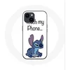 Image de Coque pour Iphone 14 Plus Lilo et Stitch mignon Fond blanc