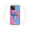 Image de Coque pour Iphone 14 Plus Stitch et angel bleu rose