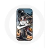 Image de Coque pour Iphone 14 Plus Nike Logo Blanc Roue Moto