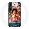 Image de Coque pour Samsung Galaxy S21 FE One Piece Luffy Affiche Personnages Art Saison 1
