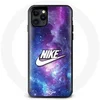 Image de Coque pour Iphone 11 Pro Max Nike Logo Blanc Espace Coloré