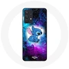 Image de Coque pour Samsung Galaxy A13 4G Stitch Ohana Citation Espace Coloré