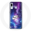 Image de Coque pour Samsung Galaxy A20e Nike Logo Blanc Espace Coloré