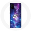 Image de Coque pour Samsung Galaxy S20 Nike Logo Blanc Espace Coloré