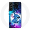 Image de Coque pour Samsung Galaxy S21 FE Stitch Ohana Citation Espace Coloré