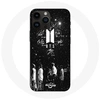 Image de Coque pour Iphone 14 Pro BTS Signature Members Rm Jin Jimin V Suga Jungkook J-hope