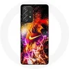 Image de Coque pour Samsung Galaxy A52 5G Nike Peinture Colorée