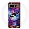Image de Coque Google Pixel 7 Pro nike logo noir stylé Rose Vif Violet Bleu