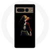 Image de Coque Google Pixel 7 Pro one piece manga anime luffy fond noir