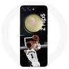 Image de Coque Samsung Galaxy Z Flip5 Victor Wembanyama n°1 San Antonio Spurs Dunk