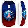 Image de Souris blanc sans Fil PSG Logo coloré