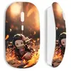 Image de Souris blanc sans Fil Demon Slayer Nezuko 3D art anime Manga