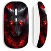 Image de Souris blanc sans Fil Loup blanc feu rouge