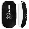 Image de Souris blanc sans Fil psg jordan logo blanc