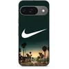 Image de Coque Google Pixel 9 nike logo arrière-plan Palmiers de Californie la nuit