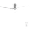 Image de Cecotec Ventilateur de Plafond avec Lumière et Télécommande de 52" EnergySilence Aero 5600 Classic Iron&White. Moteur DC 40W, 3 Pales, Lumière LED, Minuterie, 6 Vitesses, Mode Hiver/Été en occasion ou reconditionné