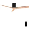 Image de Cecotec Ventilateur de Plafond avec Télécommande de 52" EnergySilence Aero 5400 Classic Black&LightWood. Moteur DC 40W, 3 Pales, 6 Vitesses, Minuterie jusqu'à 8h, Mode Hiver/Été en occasion ou reconditionné