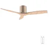 Image de Cecotec Ventilateur de Plafond avec Télécommande de 52" EnergySilence Aero 5400 Classic Gold&LightWood. Moteur DC 40W, 3 Pales, 6 Vitesses, Minuterie jusqu'à 8h, Mode Hiver/Été en occasion ou reconditionné