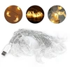 Image de Guirlande lumineuse LED avec pendentif lune en plastique lumière blanc