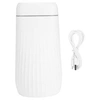 Image de Humidificateur d'Air à Ultrasons USB à Double Buse avec Lumière Colorée 1000Ml - Blanc