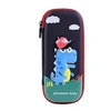 Image de Trousse à crayon pour enfants Dinosaure Noir 22x10x5cm