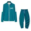 Image de Ensemble costume de Cosplay Séries Télévisées Squid Game 240 Vert XL