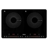 Image de Plaque de cuisson a induction - SCP 4501BK - 3400 W - 2 foyers - Ultra fin - Noir
