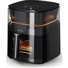 Image de Friteuse a air chaud - - SFR 5050BK - Capacité 5 L - 10 programmes de cuisson - 1500 W - Noir
