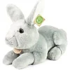 Image de Peluche Lapin 33cm Réaliste Ultra Doux en Matière Recyclée Ecologique Rappa Gris