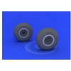 Image de B-17 Wheels For Hk Models - 1:48e - Accessories