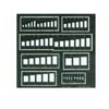 Image de Rechtecke Gravierschablone- 1:72e - Accessories