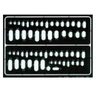 Image de Ovale Gravierschablone- 1:72e - Accessories