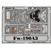 Image de MAQUETTE FW 190 A 3 TAMIYA 1/48 EDUARD FE214