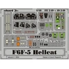 Image de MAQUETTE F6F-5 HELLCAT HASEGAWA 1/48 EDUARD FE249