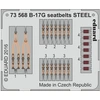Image de B-17g Seatbelts Steel For Airfix - 1:72e - Accessories