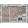 Image de T-33a Seatbelts Steel Für Great Wal. - 1:48e - Accessories