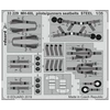 Image de Mh-60l Pilots/gunners Seatbelts Steel For Kitty Hawk - 1:35e - Accessories