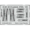 Image de Ah-1z Seatbelts Steel For Academy - 1:32e - Accessories