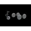 Image de Mig-17 Wheels For Airfix - 1:72e - Accessories