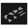 Image de Mig-19 Wheel Well Doors For/trumpeter - 1:48e - Eduard Accessories