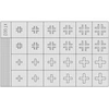 Image de MAQUETTE GERMAN CROSSES 2/LATE 1/35 EDUARD XT002