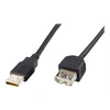 Image de PremiumCord - Rallonge de câble USB - USB (F) pour USB (M) - USB 2.0 - 20 cm - noir