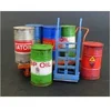 Image de Metal Barrels With Handcarts - 1:35e -