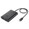 Image de - Adaptateur vidéo externe - USB-C 3.1 - 2 x HDMI - noir