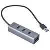 Image de USB 3.0 Metal Passive HUB - Concentrateur (hub) - 4 x SuperSpeed USB 3.0 - de bureau