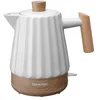 Image de Concept Birdy RK0090 Bouilloire en céramique, 1,5 l, élégante, blanche, avec détails en bois, 1500 W, technologie STRIX, triple sécurité, économie d'énergie, facile d'entretien en occasion ou reconditionné