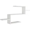 Image de Bibliothèque en bois "Twist" - 104 x 14 x 49 cm - Blanc
