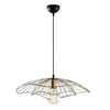 Image de Suspension filaire en métal - D. 50 x H. 30/110 cm - Doré - ATHERIA
