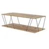 Image de Table basse - Naturel et noir - DELORY